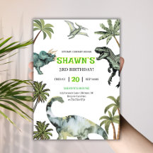 Stompe, Chompe, Rar ! Dinosaur 3e fête d'anniversa