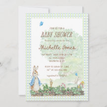 Storybook Garden Rabbit Inspired Baby Shower 