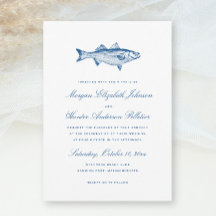 Striped Bass Fishing Thème Elégant Mariage de la M