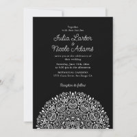 Style Mandala Mariage Classique Orné Art Déco