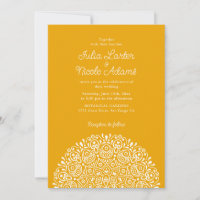 Style Mandala Mariage Classique Orné Art Déco