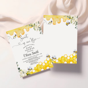 Invitation Sucré comme peut être Baby shower