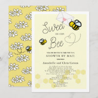 Sucré comme peut être Baby shower jaune clair par 