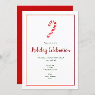 Invitation Sucre de canne aquarelle