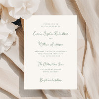 Sucré et capricieux | Mariage ivoire et sel vert