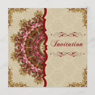Invitation Suite italienne de jardin de la Renaissance -