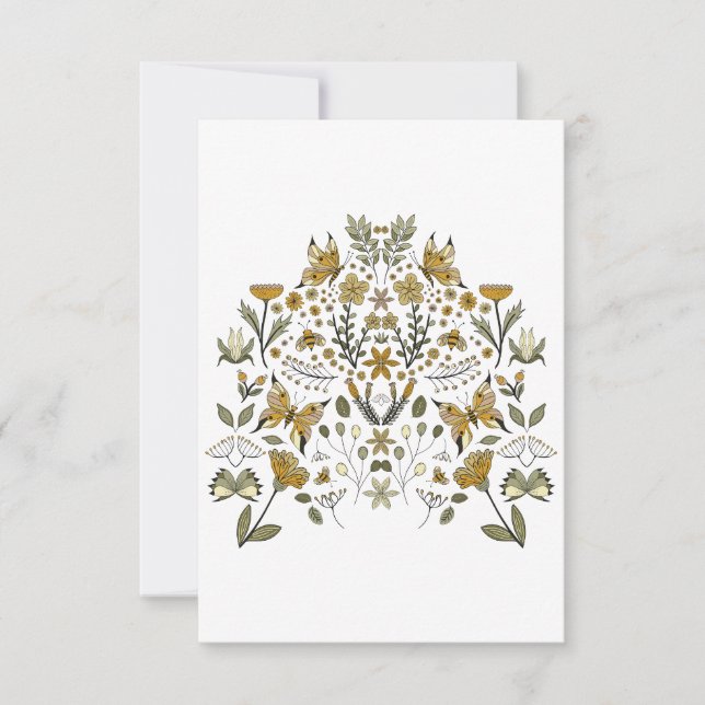 Invitation Summer Butterflies (Devant)