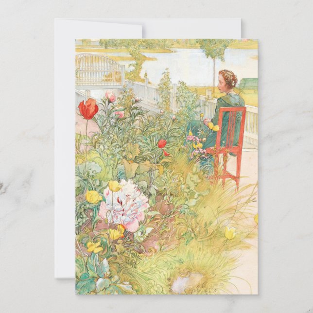 Invitation Summer In Sundborn By Carl Larsson (Devant)