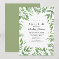 Summer Sweet 16. Jardin botanique 16e anniversaire