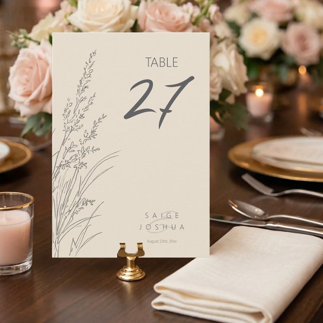 Invitation Sun-Washed Garden Wedding ID1283 (Créateur téléchargé)