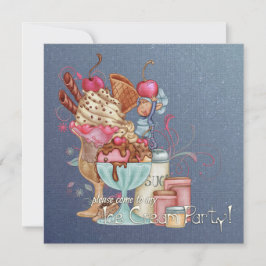 Invitation Sundae Chef