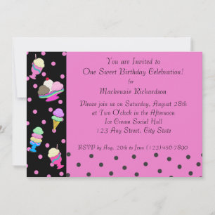 Invitation Sundae Shoppe