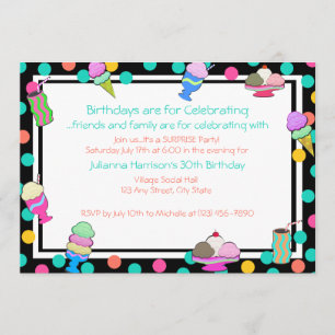 Invitation Sundae Shoppe