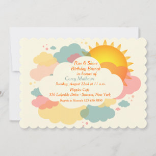 Invitation Sunny Morning