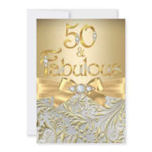 Superbe 50 Élégant Nœud Diamant Or