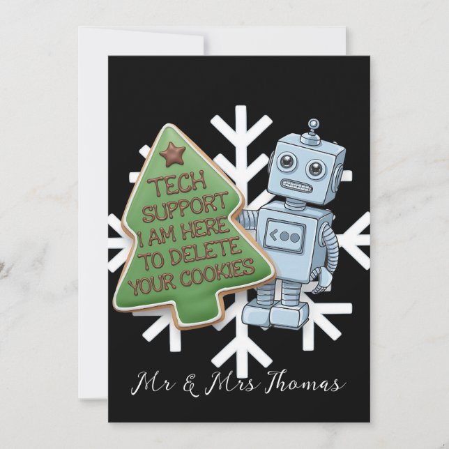 Invitation Support technique Je suis ici pour supprimer vos c (Devant)