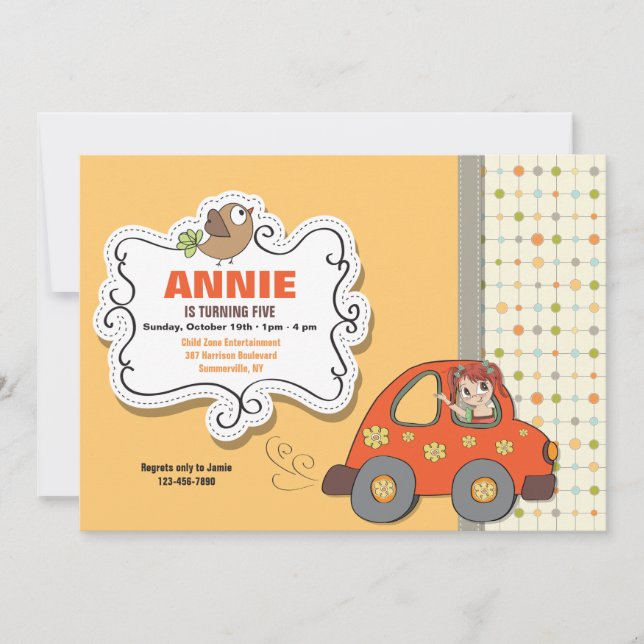 Invitation sur mon chemin (Devant)