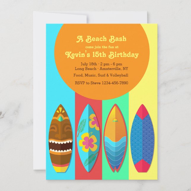Invitation Surfboard Collection (Devant)