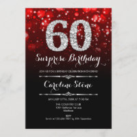 Surprise 60e anniversaire - Black Red Silver