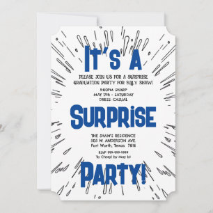 Invitation Surprise Party