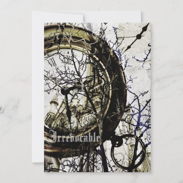 Invitation Surreal Halloween (Devant)