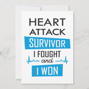 Invitation Survivant de l'attaque cardiaque, je me suis battu