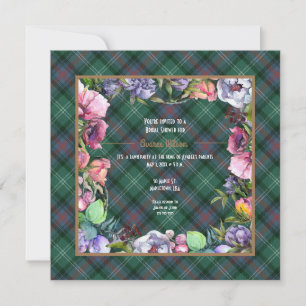 Invitation Sutherland Old Ancient et Fleurs sous la pluie