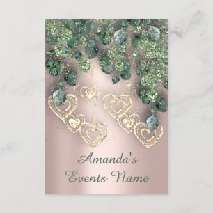 Invitation Sweet 16e anniversaire Fête des mariées Rose Coeur