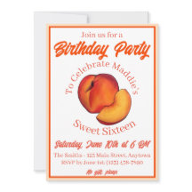 Sweet as a Peach Seize 16 Seizième anniversaire
