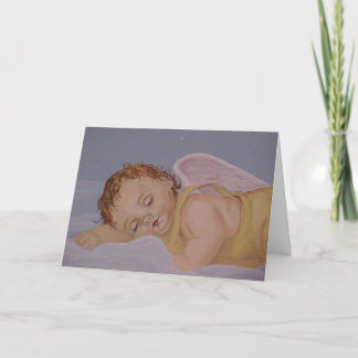 Invitation Sweet Dreams Baby Angel