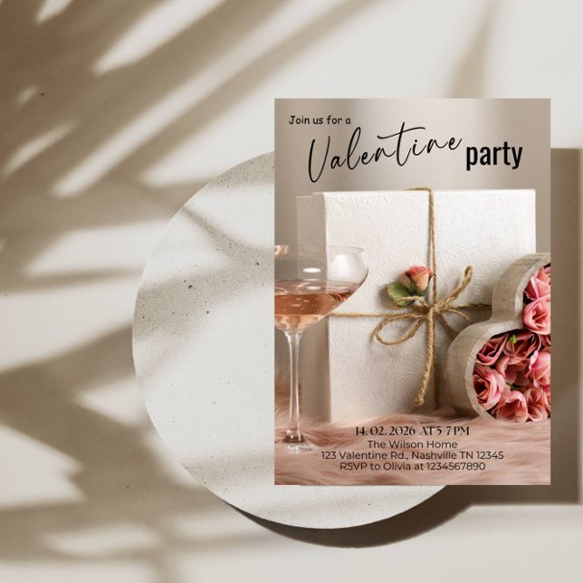 Invitation Sweet Love Valentine’s Day Party (Créateur téléchargé)