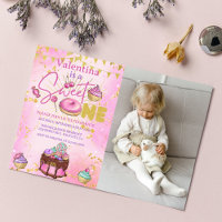 Sweet One 1er Anniversaire Rose Faux Parties scint