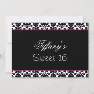 Invitation sweet sixteen