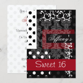 Invitation sweet sixteen