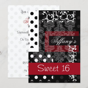 Invitation sweet sixteen