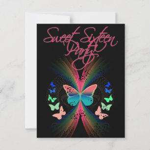 Invitation Sweet sixteen