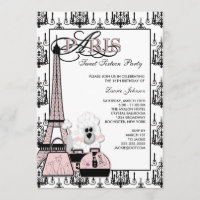 Sweet sixteen de lustre rose Paris
