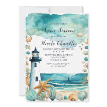 Sweet sixteen phare Nautique Anniversaire