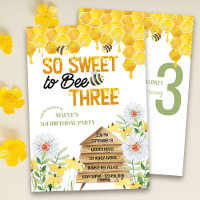 Sweet to Bee Trois ruches et Honeycomb 3e annivers