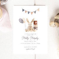 Sweet Watercolor Bunny Baby shower de jouets pour