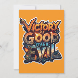 Invitation Symbole de triomphe Dussehra 2025 - Sticker découp