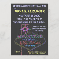 SYMBOLE NEON DE Las Vegas Anniversaire Bash