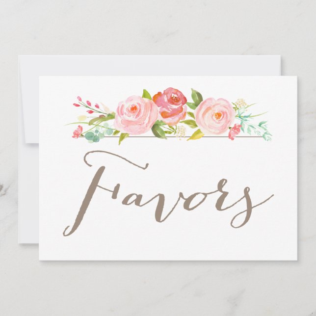 Invitation Symbole rose Garden Faveurs de mariage (Devant)