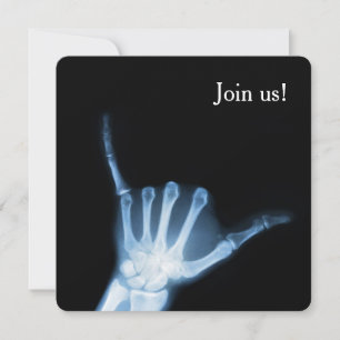 Invitation SYMBOLE Shaka X-Ray (Perdre la main)