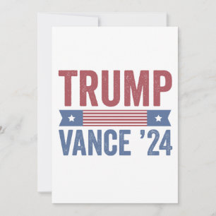 Invitation T-shirt de Noël laid de Trump Vance Élection