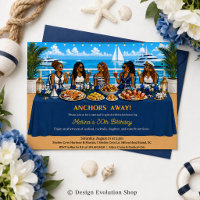 Table de brunch de croisière nautique afro-américa