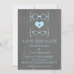 Invitation Tableau de bord des lunettes Geeky Enregistrer l'I