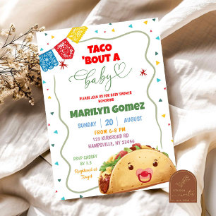 Invitation Taco Bout A Baby Boy Mexican Fiesta Baby shower