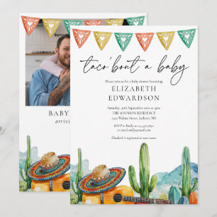Invitation Taco Bout A Baby Fiesta Photo Baby shower