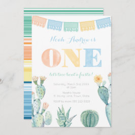 Invitation Taco Bout A Fiesta Boy 1er Anniversaire